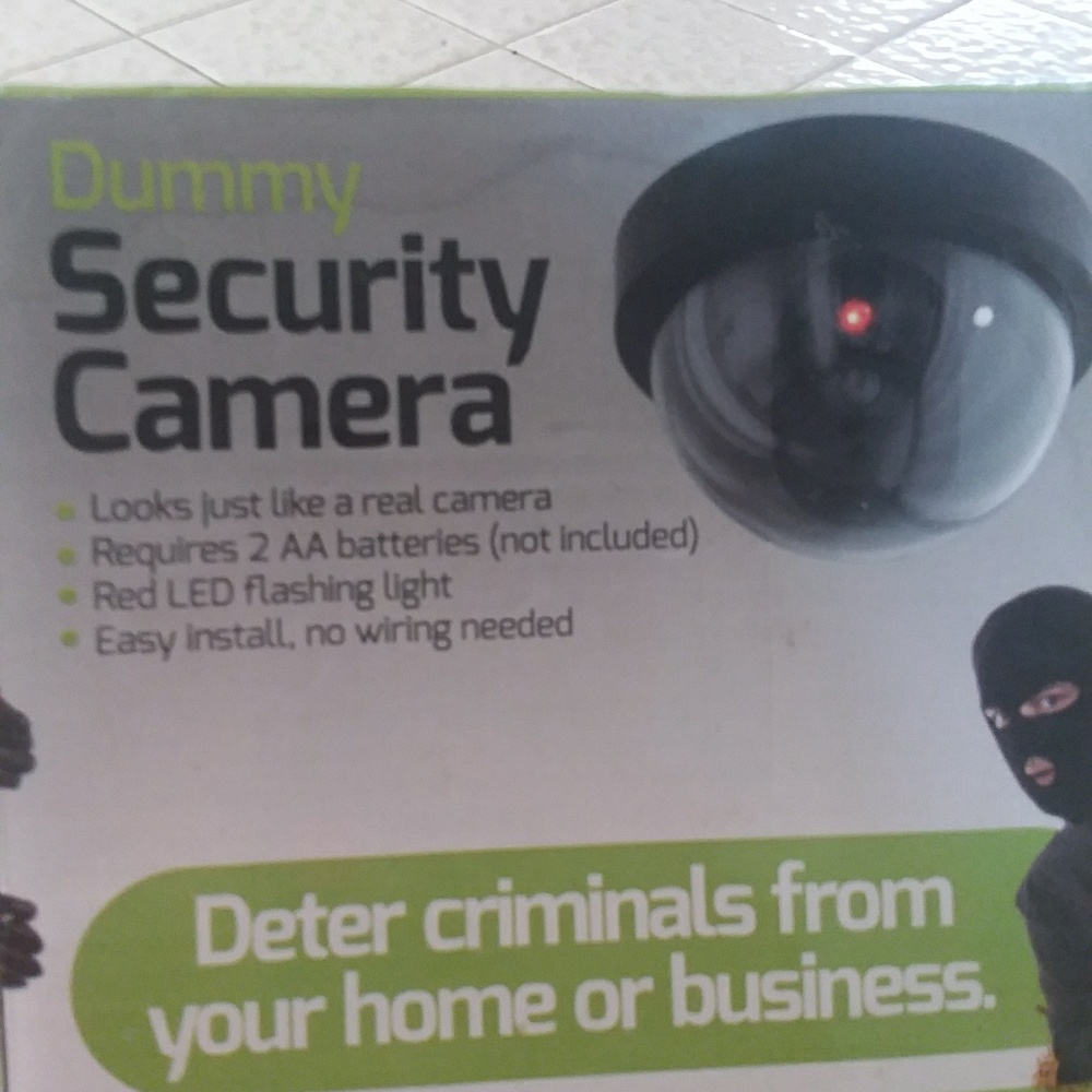Dummy security camera SOLD